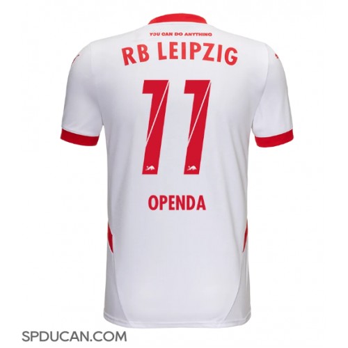 Muški Nogometni Dres RB Leipzig Lois Openda #11 Domaci 2024-25 Kratak Rukav